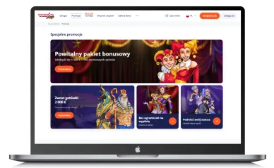 Vulkan Vegas bonus dla graczy z Polski: 50 darmowych spinów w Vvegas Casino